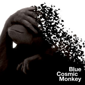 cosmic blue monkey